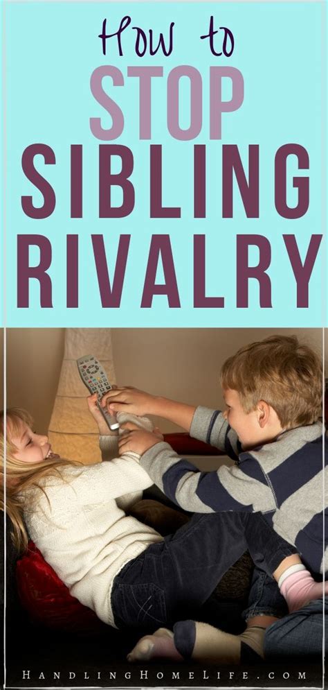 sibling rivalry solutions|extreme sibling rivalry.